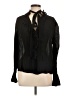 MNG Black Long Sleeve Blouse Size L - photo 1