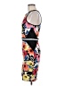 Mystic Floral Black Cocktail Dress Size M - photo 5