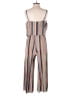 Bebop Stripes Ivory Jumpsuit Size L - photo 2