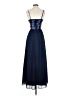 Chi Chi London 100% Polyester Blue Cocktail Dress Size 2 - photo 2