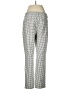 CAbi Houndstooth Ivory Dress Pants Size 8 - photo 2