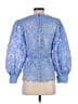Maje Blue 3/4 Sleeve Blouse Size EU (FR) 40 / US 8 - photo 2