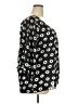 Free 2 luv 100% Polyester Black 3/4 Sleeve Blouse Size 2X - photo 4