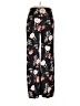 Cemi Ceri Floral Black Casual Pants Size L - photo 1