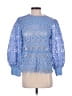 Maje Blue 3/4 Sleeve Blouse Size EU (FR) 40 / US 8 - photo 1