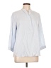 Uniqlo Gray 3/4 Sleeve Blouse Size L - photo 1