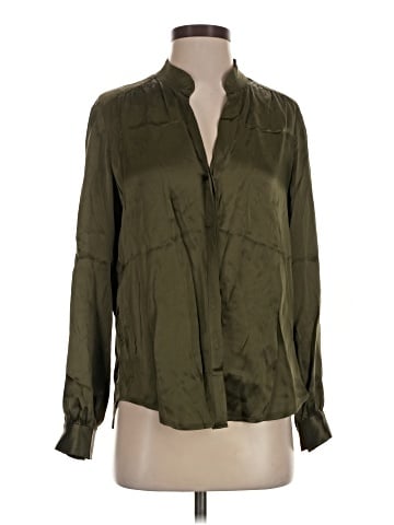L'Agence Long Sleeve Blouse (view 1)