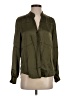 L'Agence Solid Green Long Sleeve Blouse Size XS (0) - photo 1