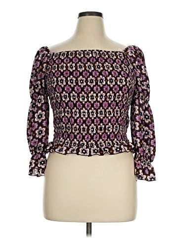 I.N. San Francisco 3/4 Sleeve Blouse (view 1)