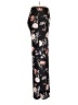 Cemi Ceri Floral Black Casual Pants Size L - photo 4