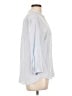 Uniqlo Gray 3/4 Sleeve Blouse Size L - photo 4
