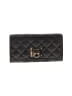 MICHAEL Michael Kors 100% Leather Checkered-gingham Black Leather Wallet One size - photo 1