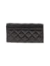 MICHAEL Michael Kors 100% Leather Checkered-gingham Black Leather Wallet One size - photo 2