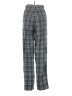 Free People Plaid Gray Casual Pants Size 2 - photo 2