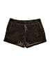 Very J Metallic Brown Shorts Size M - photo 1