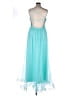 Assorted Brands 100% Polyester Teal Cocktail Dress Size XL - photo 2