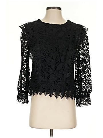 Ultra Pink 3/4 Sleeve Blouse (view 1)