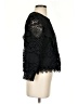 Ultra Pink 100% Polyester Black 3/4 Sleeve Blouse Size S - photo 4