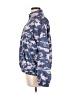 Reebok 100% Polyester Print Blue Windbreaker Size L - photo 5
