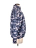Reebok 100% Polyester Print Blue Windbreaker Size L - photo 4