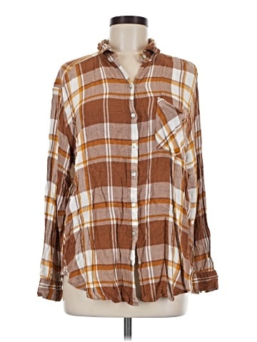 Jane and Delancey Long Sleeve Button-Down Shirt (view 1)
