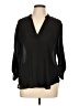 Derek Heart 100% Polyester Black 3/4 Sleeve Blouse Size L - photo 1
