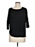 Ginger G. Black 3/4 Sleeve T-Shirt Size M - photo 1