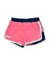 Under Armour 100% Polyester Color Block Pink Athletic Shorts Size 5 - photo 1