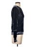 Ecru Metallic Blue Pullover Sweater Size XS - photo 4