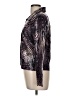 Petite Sophisticate Print Purple Jacket Size M - photo 5