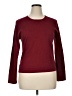 Ann Taylor LOFT Burgundy Pullover Sweater Size XL - photo 1