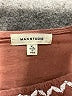 Max Studio 100% Cotton Brown 3/4 Sleeve Blouse Size XL - photo 7