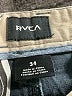 RVCA Solid Blue Shorts Size 34 waist - photo 3