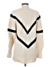 Lush Chevron-herringbone Ivory Pullover Sweater Size S - photo 2