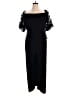 Xscape 100% Polyester Black Jumpsuit Size 22 - photo 1