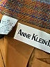 Anne Klein II 100% Polyester Plaid Brown Blazer Size 10 - photo 6
