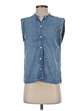 Bella Dahl Sleeveless Button Down Shirt