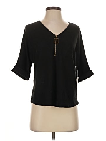 Perseption Concept Short Sleeve Blouse (view 1)
