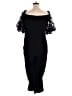Xscape 100% Polyester Black Jumpsuit Size 22 - photo 2