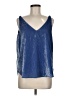 Ann Taylor LOFT Blue Sleeveless Blouse Size M - photo 1