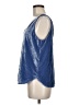 Ann Taylor LOFT Blue Sleeveless Blouse Size M - photo 5