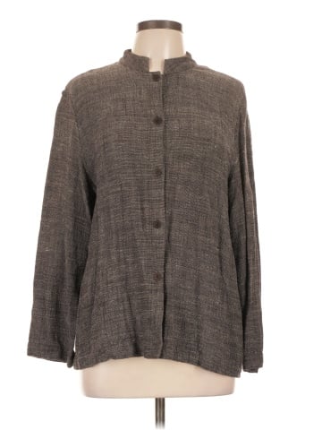 Eileen Fisher Long Sleeve Blouse (view 1)