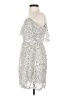 Francesca's Silver Cocktail Dress Size S - photo 5