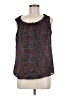 Coldwater Creek 100% Polyester Black Sleeveless Blouse Size 8 - photo 1