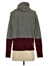 Hayden Color Block Gray Turtleneck Sweater Size S - photo 2