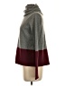 Hayden Color Block Gray Turtleneck Sweater Size S - photo 5