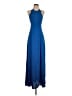 Armani Exchange 100% Polyester Blue Cocktail Dress Size 2 - photo 1