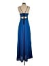 Armani Exchange 100% Polyester Blue Cocktail Dress Size 2 - photo 2