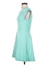 Kaari Blue Solid Teal Casual Dress Size S - photo 5