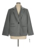 Le Suit 100% Polyester Gray Blazer Size 16 - photo 1